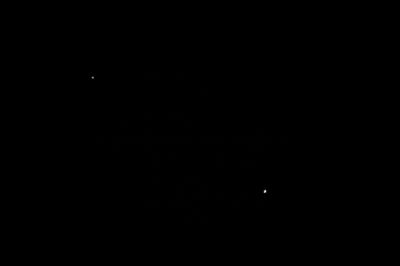 Jupiter and Venus (29 june 2015, 21:12)