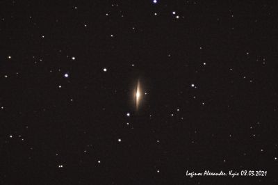 Sombrero Galaxy (M109) - астрофотография