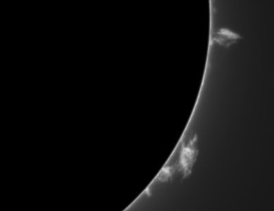 Prominences 16.03.2026 - Astrophotography