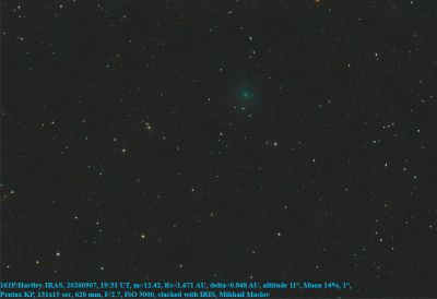161P/Hartley-IRAS - Astrophotography