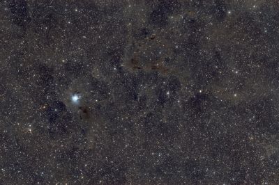 С4 (Iris) and dark nebula