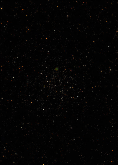 Планетарная туманность NGC 2438 и рассеянное звёздное скопление M 46
