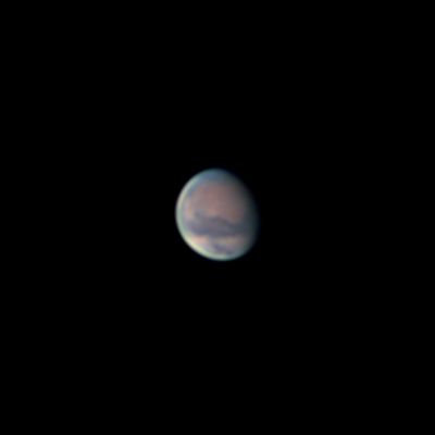 Марс 04_10_2022 - астрофотография