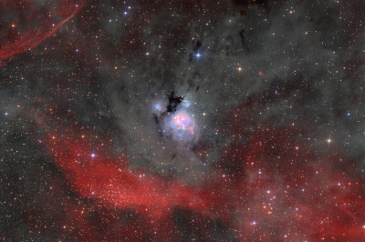 NGC7129 LRGBHa - Astrophotography