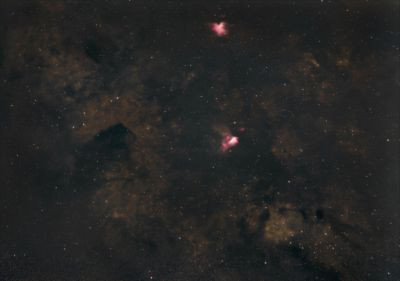 M16, M17, M24 - Astrophotography