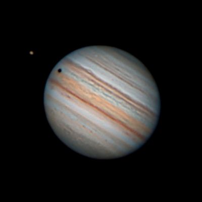 Юпитер 17 сентября - астрофотография