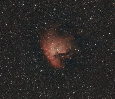 Туманность NGC281 Pacman