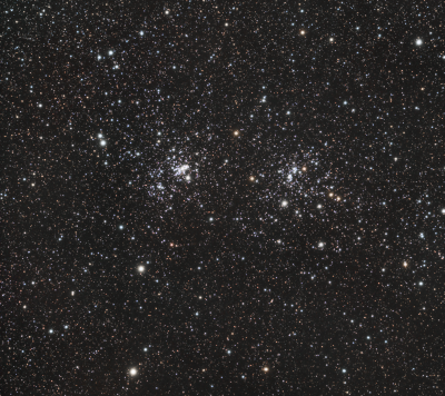 Хи и Аш Персея (NGC 869 & NGC 884) - астрофотография
