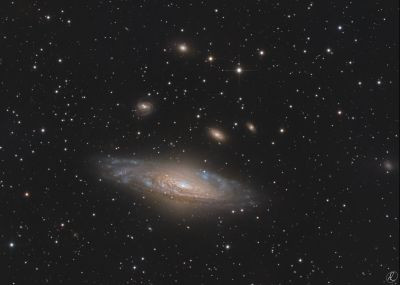 NGC 7331 (PGC 69327, UGC 12113, MCG 6-49-45, ZWG 514.68) - Astrophotography