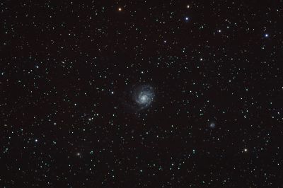 Галактики М 101, NGC 5474 и др. - астрофотография