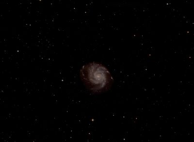 Спиральная галактика Вертушка Messier 101 (Pinwheel Galaxy NGC 5457)