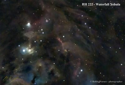 HH 222 - Waterfall Nebula