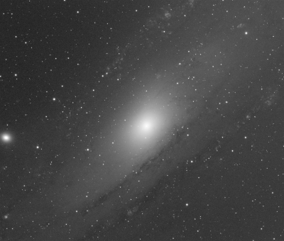 Ядро Галактики Андромеды, М31,  Ha only