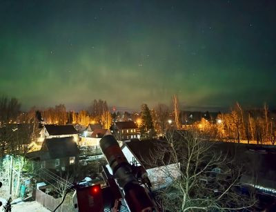 Aurora. - Astrophotography