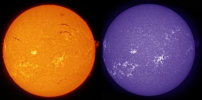 Sun in Ha and CaK 20-07-2026 Acuter40 - Astrophotography