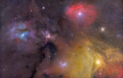 Rho Ophiuchi Cloud Complex / IC4604 (HaRGB)