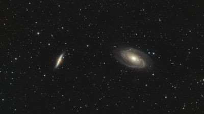 M81 and M82 Bode's Galaxy and the Cigar Galaxy - Astrophotography