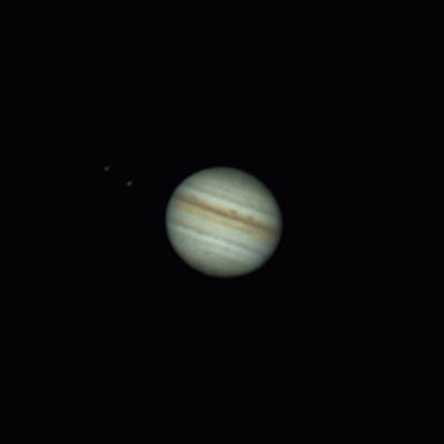 Jupiter+Europa and Io