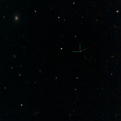 Сверхновая 2021hiz в галактике IC3322A (Дева) - астрофотография