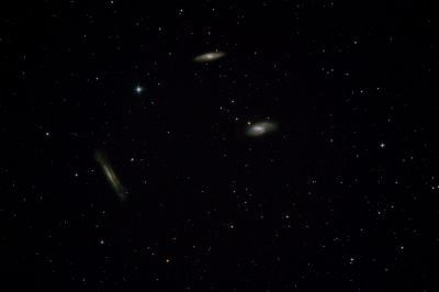 Leo Triplet - M65, M66 and NGC 3628