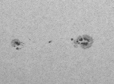 Группа Солнечных пятен 4153 от 27.07.2025.