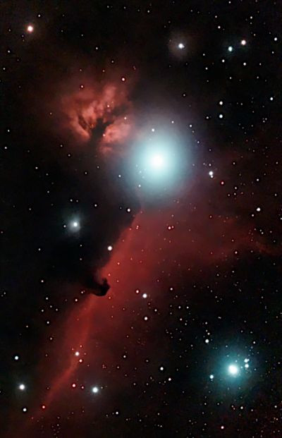 7-2-2026 Flame nebula and horse head nebula - Astrophotography