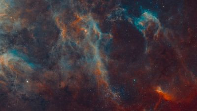 NGC 3505 Южные головастики. Heaven and Hell