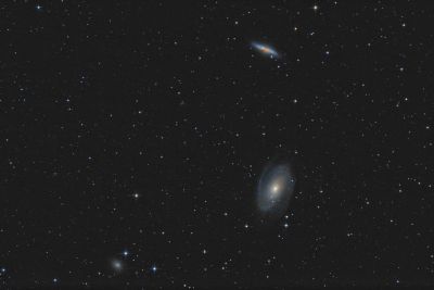 Bode's & Cigar Galaxy - M81, M82 