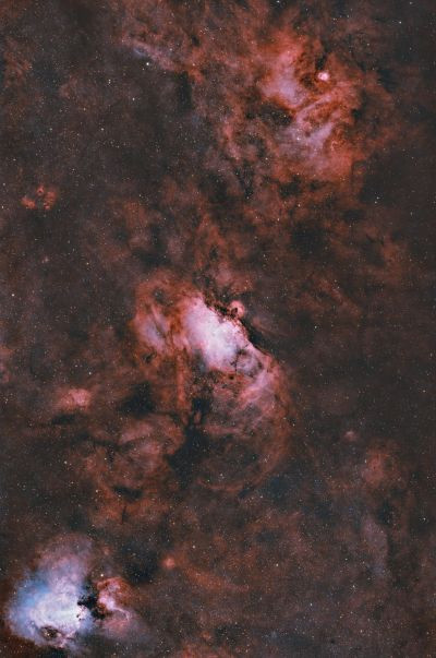 M16 | M17 | Sh2-54 - Astrophotography