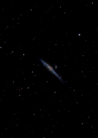 NGC 4631, the Whale Galaxy. - Astrophotography