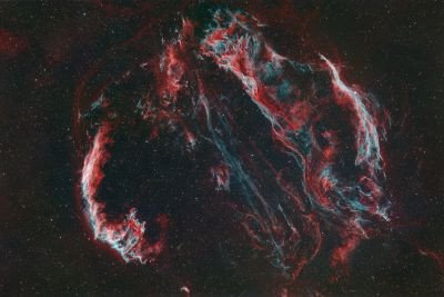 Cygnus Loop - NGC 6960, NGC 6992 - Astrophotography