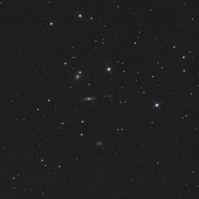 NGC 3190, квартет Льва