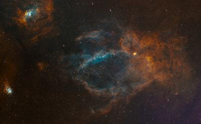 Sh2-157 Lobster Claw - Astrophotography
