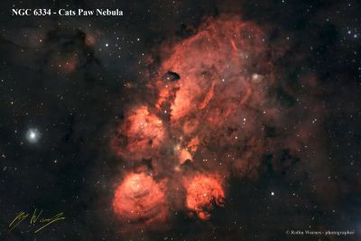 NGC 6334 - Cats Paw Nebula