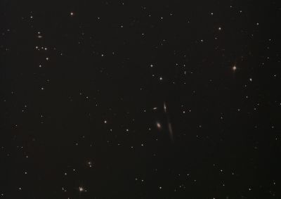 Группа галактик "Коробка" - астрофотография
