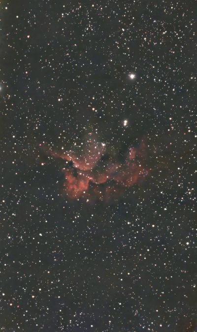 NGC7380 – туманность Волшебник