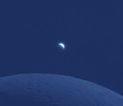Moon and Venus - Astrophotography