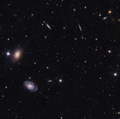 NGC 5363, NGC 5364, and a galaxy group. - Astrophotography