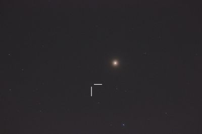 Марс и комета C/2022 E3 ZTF