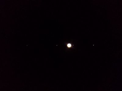 Юпитер и его спутники 12.10.2020