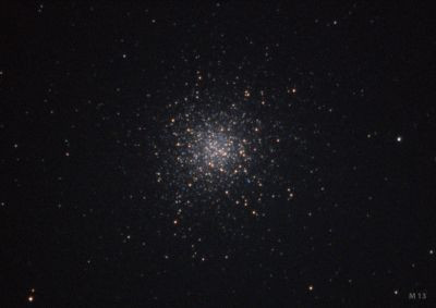 M 13 Great Globular Cluster in Hercules from the window, 15.04.2026 - Astrophotography