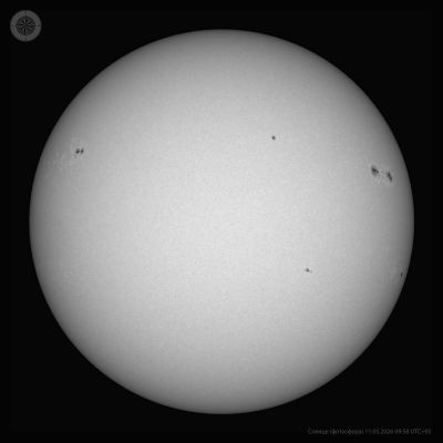 Sun (photosphere) 09:58 UTC+05 11.05.2026 - Astrophotography