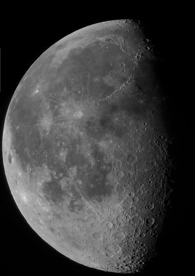 Moon (panorama) - Astrophotography