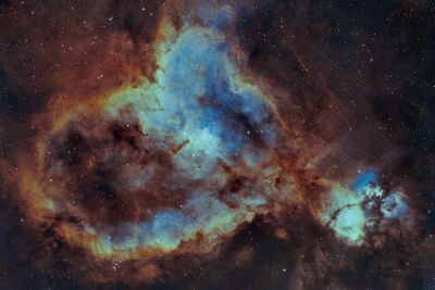Туманность Сердце (IC 1805)