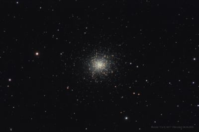 M 57 PT Ring and galaxy IC 1296 - Astrophotography