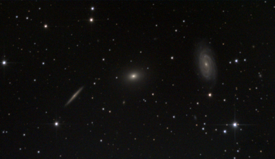Триплет Дракона. (NGC 5981, NGC 5982, NGC 5985)