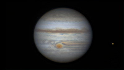 Юпитер и Ио. 10.09.2022 - астрофотография