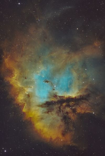 Sh2-184 (IC1590, Pacman) - Astrophotography