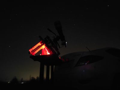 Во время съёмки