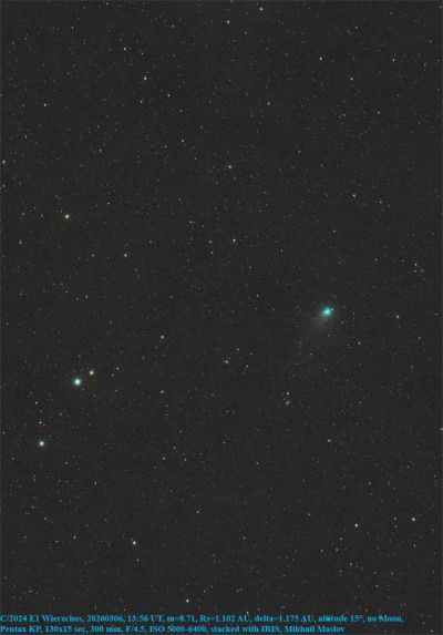 C/2024 E1 Wierzchos - Astrophotography